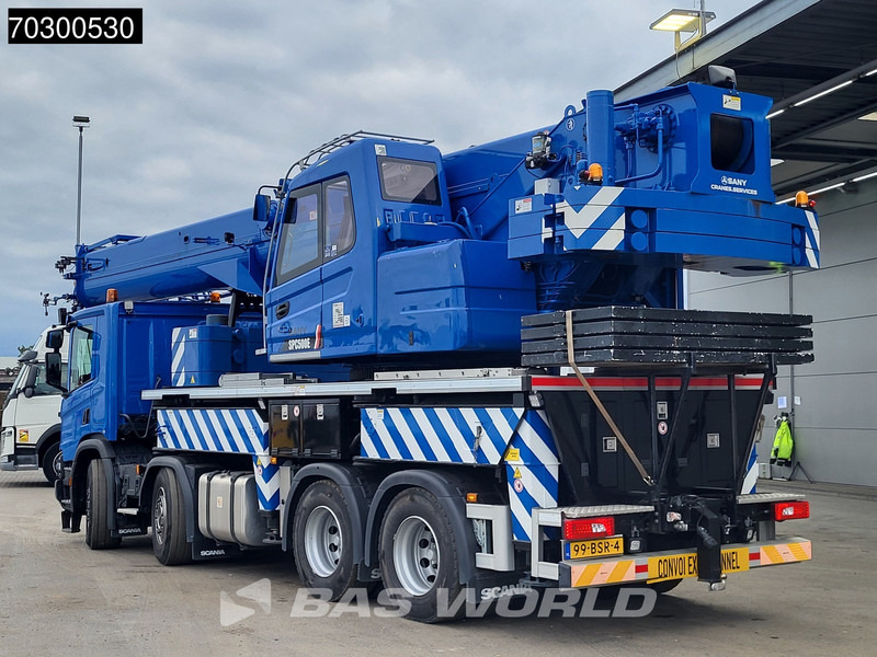 Scania P450 P 8X4 Palfinger/SANY SPC500E Telescopic Crane Retarder Navi Automatic Euro 6 - 크레인 트럭 : 사진 2 Scania P450 P 8X4 Palfinger/SANY SPC500E Telescopic Crane Retarder Navi Automatic Euro 6 - 크레인 트럭 : 사진 2