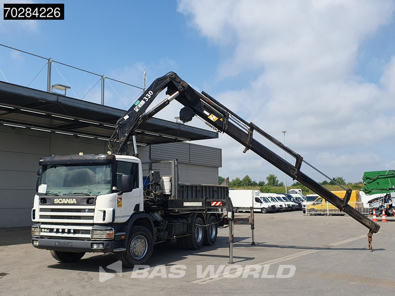 Scania P94 6X4 Hiab 330-4 Kran Crane 9m3 tipper Manual Steelsuspension Euro 3 - 덤프트럭, 크레인 트럭 : 사진 5 Scania P94 6X4 Hiab 330-4 Kran Crane 9m3 tipper Manual Steelsuspension Euro 3 - 덤프트럭, 크레인 트럭 : 사진 5