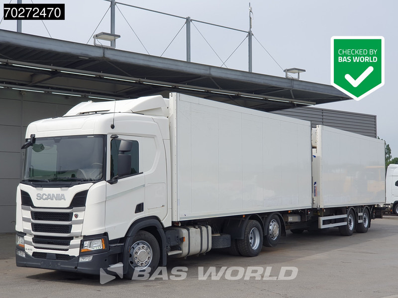 Scania R410 6X2 Carrier Supra 1250 Multi temp Retarder Ladebordwand Liftachse Euro 6 - 냉동탑차 : 사진 1 Scania R410 6X2 Carrier Supra 1250 Multi temp Retarder Ladebordwand Liftachse Euro 6 - 냉동탑차 : 사진 1