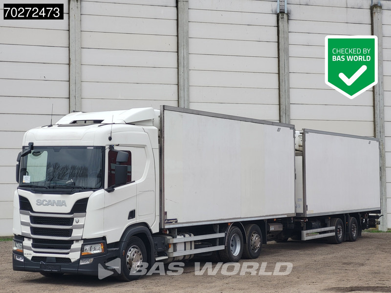 Scania R410 6X2 Refrigerated Combi Lamberet Carrier Retarder Euro 6 - 트럭 : 사진 1 Scania R410 6X2 Refrigerated Combi Lamberet Carrier Retarder Euro 6 - 트럭 : 사진 1