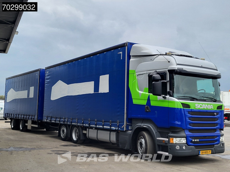 Scania R410 R 6X2 NL-Combi Curtainsides Lift+steering axle Automatic Euro 6 - 커튼사이더 트럭 : 사진 3 Scania R410 R 6X2 NL-Combi Curtainsides Lift+steering axle Automatic Euro 6 - 커튼사이더 트럭 : 사진 3