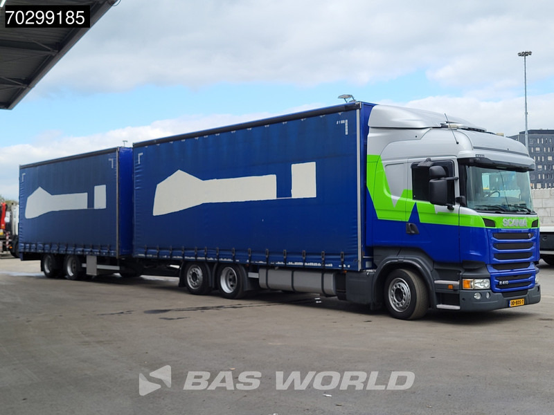 Scania R410 R 6X2 NL-Truck Standairco Lift+Steering-Axle Automatic Euro 6 - 커튼사이더 트럭 : 사진 3 Scania R410 R 6X2 NL-Truck Standairco Lift+Steering-Axle Automatic Euro 6 - 커튼사이더 트럭 : 사진 3