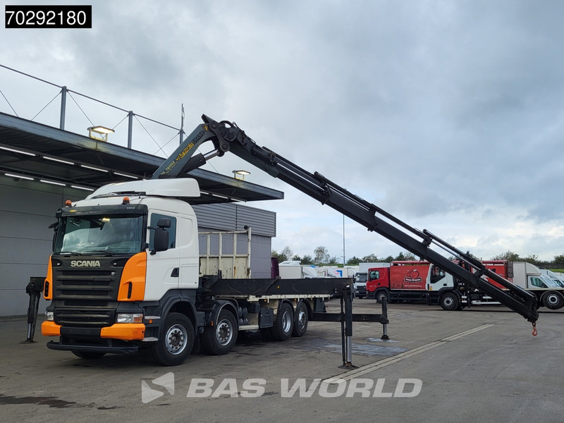 Scania R420 8X2 Palfinger PK74002 Kran Crane Retarder Lift-Steering Axle Euro 4 - 드롭사이드/ 플랫베드 트럭, 크레인 트럭 : 사진 5 Scania R420 8X2 Palfinger PK74002 Kran Crane Retarder Lift-Steering Axle Euro 4 - 드롭사이드/ 플랫베드 트럭, 크레인 트럭 : 사진 5