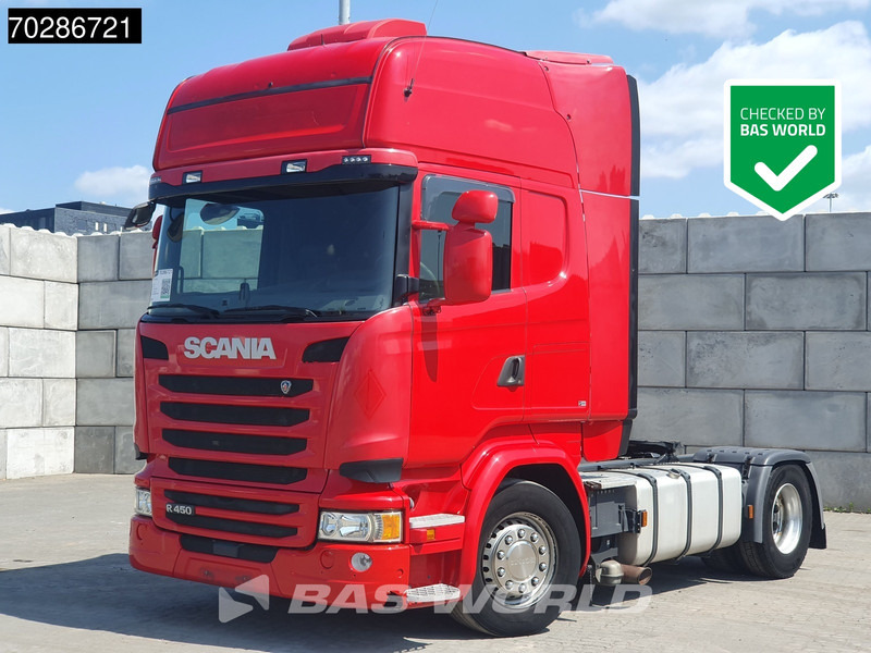 Scania R450 4X2 Retarder 2xTanks ACC Standklima Euro 6 - 트랙터 유닛 : 사진 1 Scania R450 4X2 Retarder 2xTanks ACC Standklima Euro 6 - 트랙터 유닛 : 사진 1