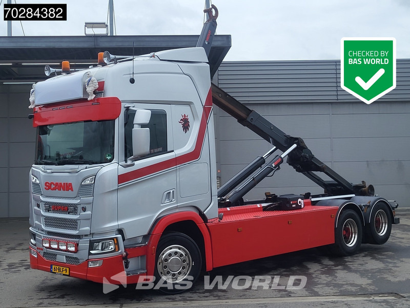 Scania R450 R 6X2 NL-Truck 26t Haak Retarder Liftas Navi Euro 6 - 후크 리프트 트럭 : 사진 1 Scania R450 R 6X2 NL-Truck 26t Haak Retarder Liftas Navi Euro 6 - 후크 리프트 트럭 : 사진 1