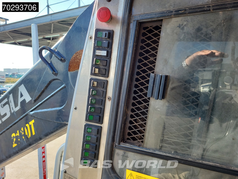목재 트럭, 크레인 트럭 Scania R450 R 6X4 NL-Truck Kesla 2110T Crane Kran Holztransport Manual ACC Xenon Euro 6 : 사진 10