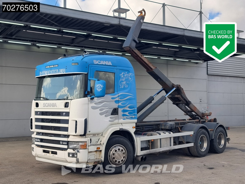 Scania R480 6X2 20tons Multilift LBS 20-570 Retarder Manual Euro 3 - 후크 리프트 트럭 : 사진 1 Scania R480 6X2 20tons Multilift LBS 20-570 Retarder Manual Euro 3 - 후크 리프트 트럭 : 사진 1