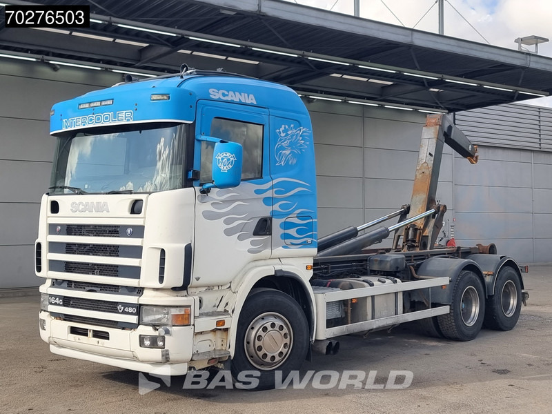 Scania R480 6X2 20tons Multilift LBS 20-570 Retarder Manual Euro 3 - 후크 리프트 트럭 : 사진 3 Scania R480 6X2 20tons Multilift LBS 20-570 Retarder Manual Euro 3 - 후크 리프트 트럭 : 사진 3