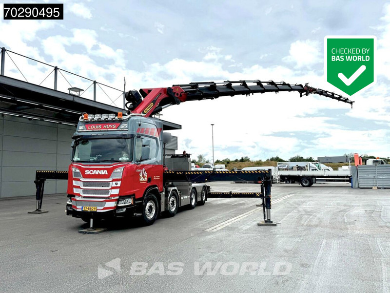 Scania R500 8X2 NL-Truck Palfinger PK165002 TEC 7 Crane Winch Fly-Jib Retarder Lift+steering - 트랙터 유닛 : 사진 1 Scania R500 8X2 NL-Truck Palfinger PK165002 TEC 7 Crane Winch Fly-Jib Retarder Lift+steering - 트랙터 유닛 : 사진 1