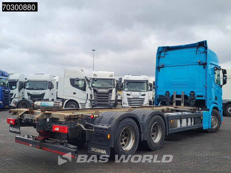 Scania R500 R 6X2 Full Air Retarder Lift Axle Euro 6 - 컨테이너 운반 장치/ 스와프 보디 트럭 : 사진 5 Scania R500 R 6X2 Full Air Retarder Lift Axle Euro 6 - 컨테이너 운반 장치/ 스와프 보디 트럭 : 사진 5