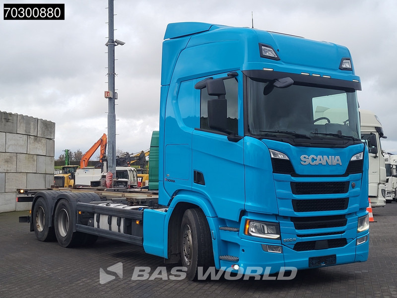 Scania R500 R 6X2 Full Air Retarder Lift Axle Euro 6 - 컨테이너 운반 장치/ 스와프 보디 트럭 : 사진 3 Scania R500 R 6X2 Full Air Retarder Lift Axle Euro 6 - 컨테이너 운반 장치/ 스와프 보디 트럭 : 사진 3
