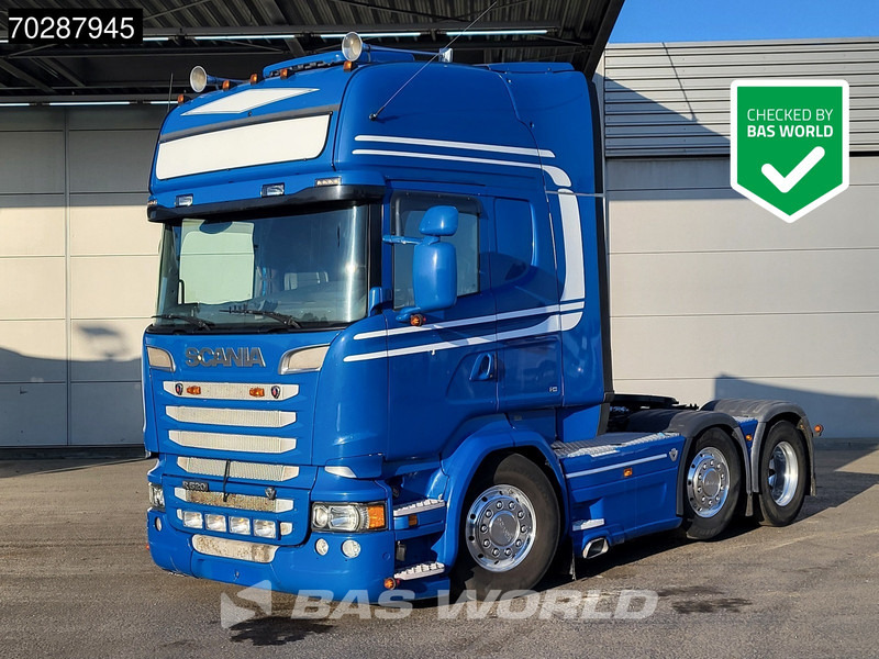 Scania R520 6X2 Full-Air Lift+Lenkachse Hydrauliek Standklima Navi Euro 6 - 트랙터 유닛 : 사진 1 Scania R520 6X2 Full-Air Lift+Lenkachse Hydrauliek Standklima Navi Euro 6 - 트랙터 유닛 : 사진 1