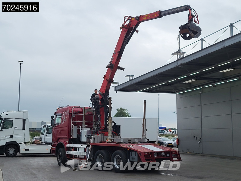 Scania R580 6X4 3-Pedals Jonsered J28505 83 Crane Kran Steel-suspension Retarder Euro 6 - 목재 트럭, 크레인 트럭 : 사진 2 Scania R580 6X4 3-Pedals Jonsered J28505 83 Crane Kran Steel-suspension Retarder Euro 6 - 목재 트럭, 크레인 트럭 : 사진 2