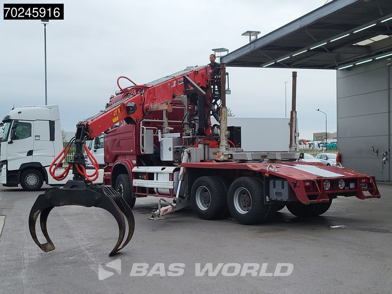 Scania R580 6X4 3-Pedals Jonsered J28505 83 Crane Kran Steel-suspension Retarder Euro 6 - 목재 트럭, 크레인 트럭 : 사진 3 Scania R580 6X4 3-Pedals Jonsered J28505 83 Crane Kran Steel-suspension Retarder Euro 6 - 목재 트럭, 크레인 트럭 : 사진 3