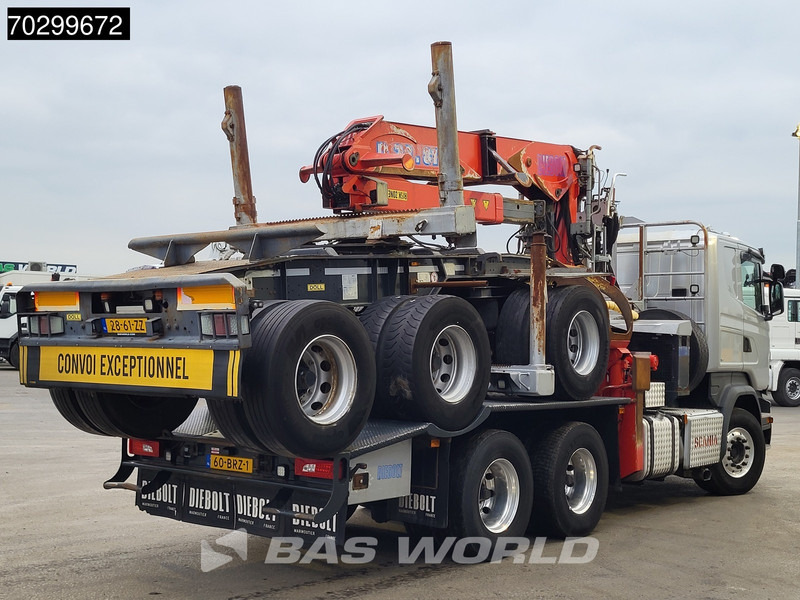 Scania R580 R 6X4 NL-Truck Diebolt D28.81 Kran Crane Holztransport + Dolly Retarder Euro 6 - 목재 트럭, 크레인 트럭 : 사진 5 Scania R580 R 6X4 NL-Truck Diebolt D28.81 Kran Crane Holztransport + Dolly Retarder Euro 6 - 목재 트럭, 크레인 트럭 : 사진 5