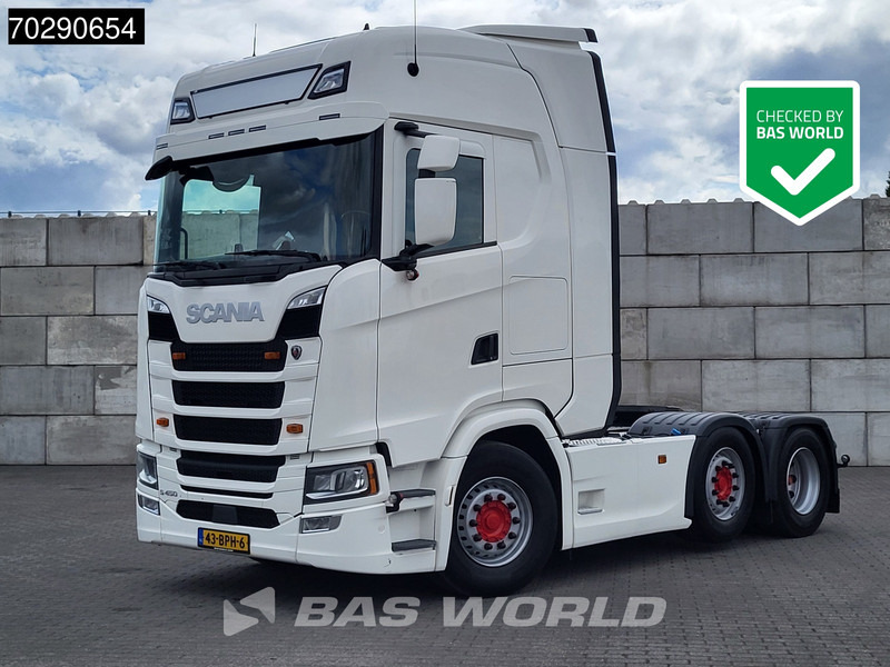 Scania S450 S 6X2 NL-Truck APK '26 Retarder Full-Air Standklima Lift+Lenkachse 2xTanks Navi ACC - 트랙터 유닛 : 사진 1 Scania S450 S 6X2 NL-Truck APK '26 Retarder Full-Air Standklima Lift+Lenkachse 2xTanks Navi ACC - 트랙터 유닛 : 사진 1