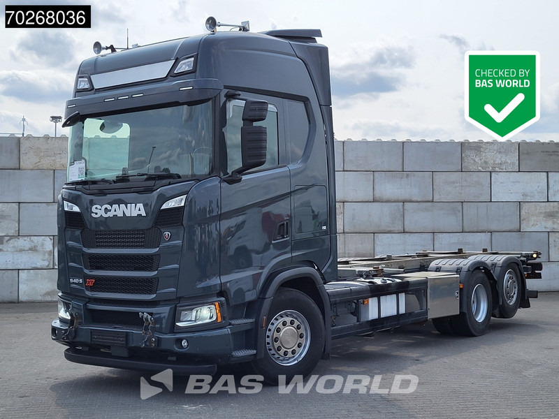 Scania S540 6X2 Retarder Euro 6 ACC Navi ADR Euro 6 - 컨테이너 운반 장치/ 스와프 보디 트럭 : 사진 1 Scania S540 6X2 Retarder Euro 6 ACC Navi ADR Euro 6 - 컨테이너 운반 장치/ 스와프 보디 트럭 : 사진 1