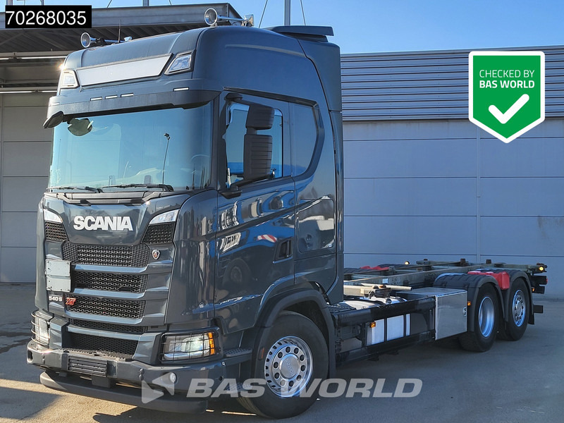 Scania S540 6X2 Retarder Full Air CS20H LED Euro 6 - 컨테이너 운반 장치/ 스와프 보디 트럭 : 사진 1 Scania S540 6X2 Retarder Full Air CS20H LED Euro 6 - 컨테이너 운반 장치/ 스와프 보디 트럭 : 사진 1