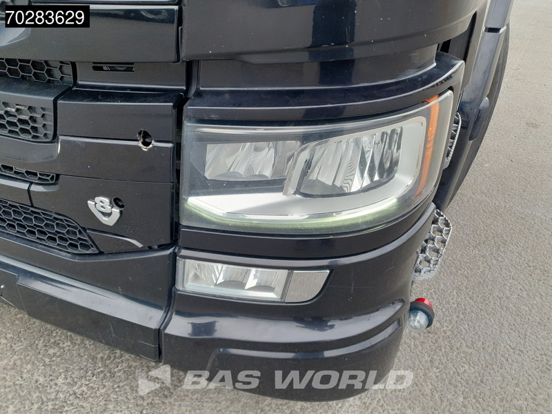 목재 트럭, 크레인 트럭 Scania S650 S 6X4 Tajfun LIV100K Kran Holztransport Retarder 3-Pedals Euro 6 : 사진 12