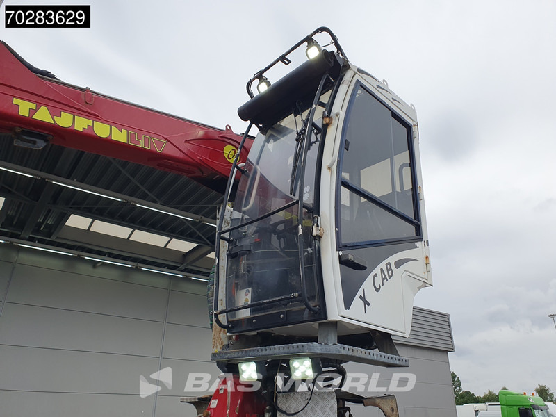 목재 트럭, 크레인 트럭 Scania S650 S 6X4 Tajfun LIV100K Kran Holztransport Retarder 3-Pedals Euro 6 : 사진 17