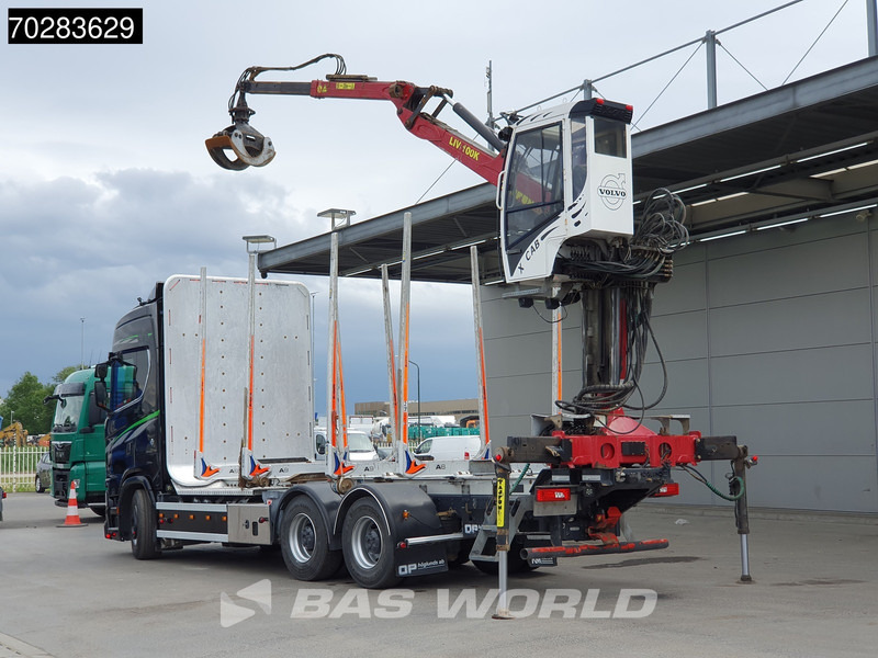 Scania S650 S 6X4 Tajfun LIV100K Kran Holztransport Retarder 3-Pedals Euro 6 - 목재 트럭, 크레인 트럭 : 사진 2 Scania S650 S 6X4 Tajfun LIV100K Kran Holztransport Retarder 3-Pedals Euro 6 - 목재 트럭, 크레인 트럭 : 사진 2
