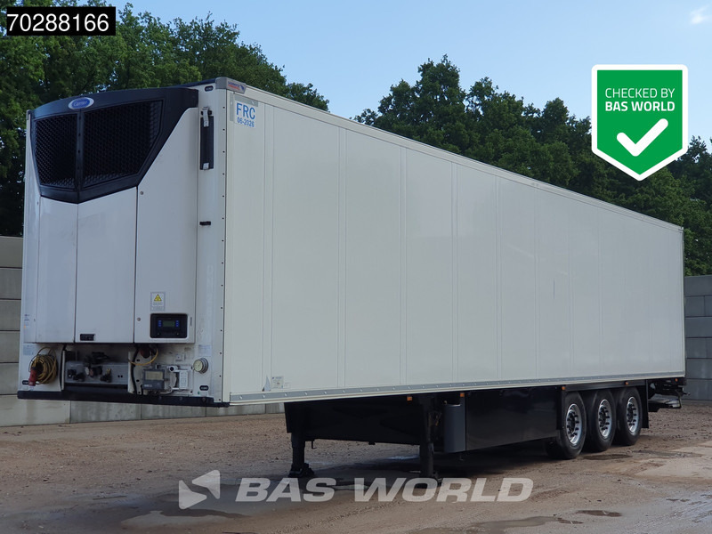 Schmitz Cargobull Carrier 3 axles Doppelverdampfer Tailgate Blumenbreit Palettenkasten LBW - 냉동 세미 트레일러 : 사진 1 Schmitz Cargobull Carrier 3 axles Doppelverdampfer Tailgate Blumenbreit Palettenkasten LBW - 냉동 세미 트레일러 : 사진 1