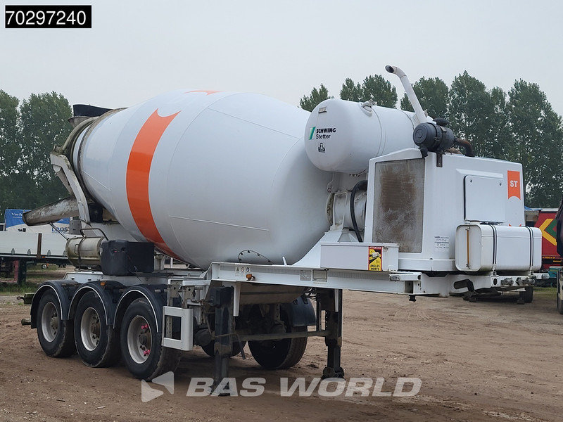 Schwing-Stetter 71/320.AC3 12m3 Concrete Beton Liftaxle - 콘크리트 믹서 세미 트레일러 : 사진 3 Schwing-Stetter 71/320.AC3 12m3 Concrete Beton Liftaxle - 콘크리트 믹서 세미 트레일러 : 사진 3