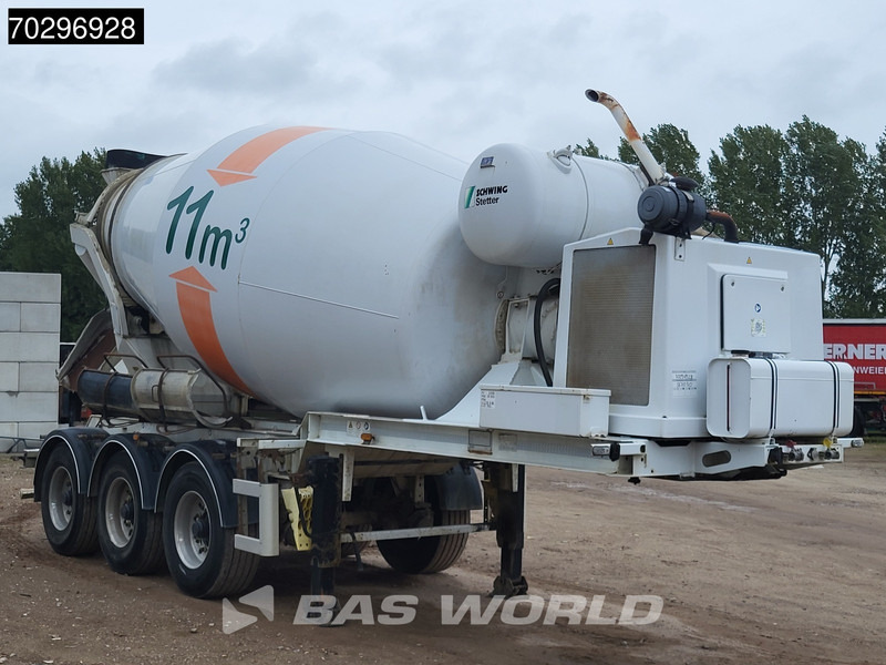 Schwing-Stetter 71/320,AC3 3 axles Concrete 12m3 Lift Axle - 콘크리트 믹서 세미 트레일러 : 사진 3 Schwing-Stetter 71/320,AC3 3 axles Concrete 12m3 Lift Axle - 콘크리트 믹서 세미 트레일러 : 사진 3