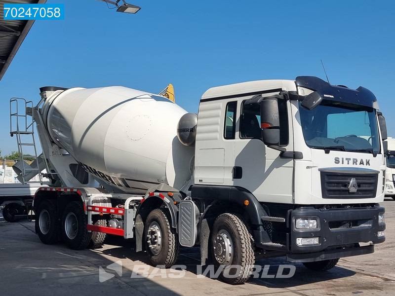 Sitrak G5 350 8X4 8m3 Liebherr Mixer Big-Axle Steelsuspension - 콘크리트 믹서 트럭 : 사진 3 Sitrak G5 350 8X4 8m3 Liebherr Mixer Big-Axle Steelsuspension - 콘크리트 믹서 트럭 : 사진 3