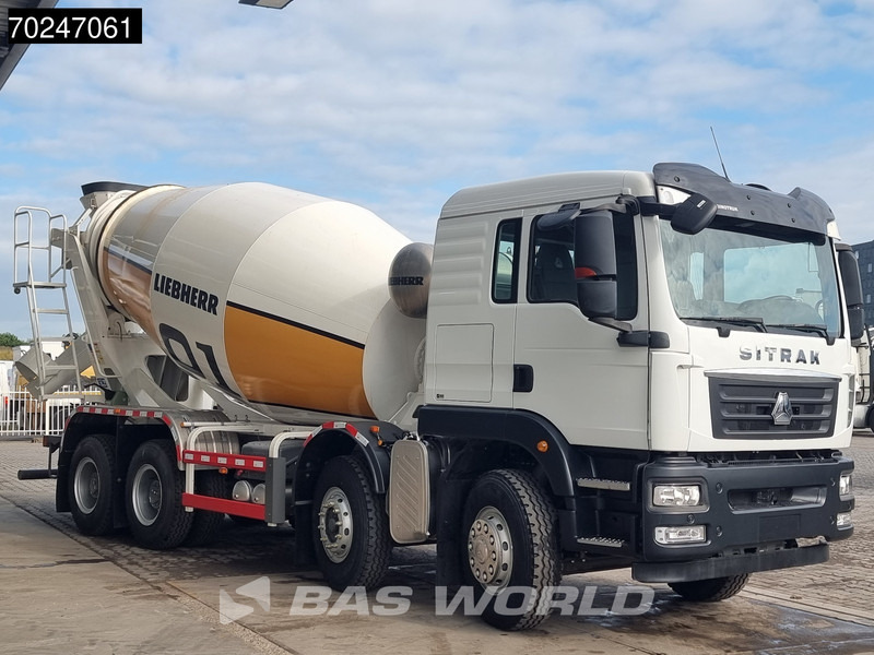 Sitrak G5 350 8X4 NEW! 8m3 Liebherr Mixer Big-Axle Steel Suspension - 콘크리트 믹서 트럭 : 사진 3 Sitrak G5 350 8X4 NEW! 8m3 Liebherr Mixer Big-Axle Steel Suspension - 콘크리트 믹서 트럭 : 사진 3
