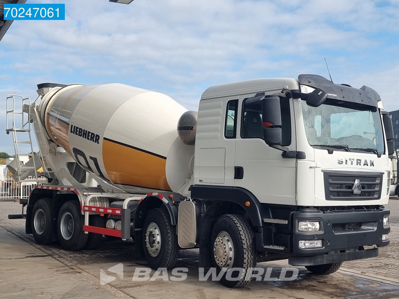 Sitrak G5 350 8X4 NEW! 8m3 Liebherr Mixer Big-Axle Steel Suspension - 콘크리트 믹서 트럭 : 사진 3 Sitrak G5 350 8X4 NEW! 8m3 Liebherr Mixer Big-Axle Steel Suspension - 콘크리트 믹서 트럭 : 사진 3
