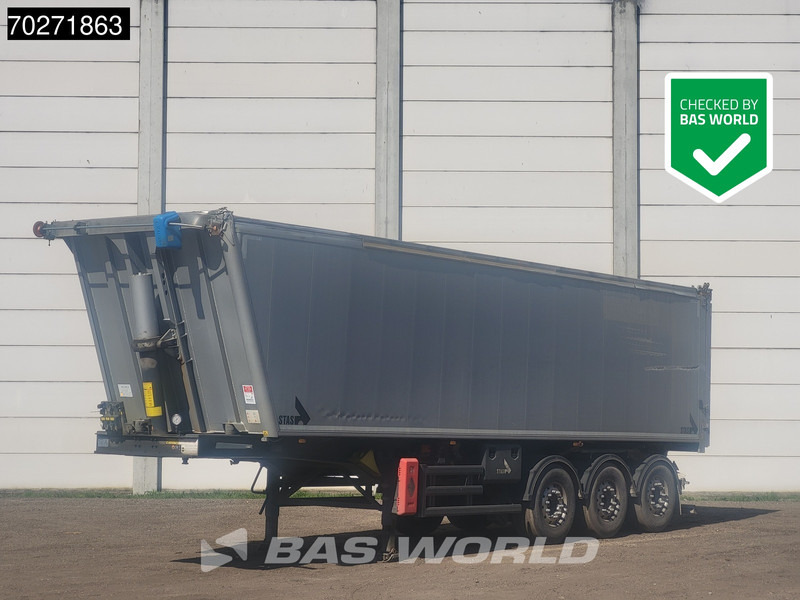 Stas S300CX 3 axles 47m3 Liftachse ALU - 덤프 세미 트레일러 : 사진 1 Stas S300CX 3 axles 47m3 Liftachse ALU - 덤프 세미 트레일러 : 사진 1