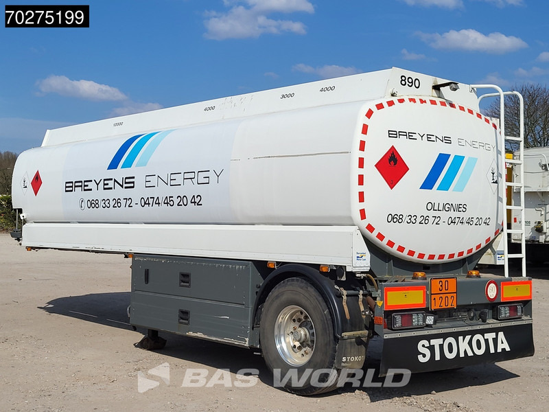 Stokota OPL 23-10 23.000Ltr Fuel 4 COMP. - 유조 세미 트레일러 : 사진 2 Stokota OPL 23-10 23.000Ltr Fuel 4 COMP. - 유조 세미 트레일러 : 사진 2