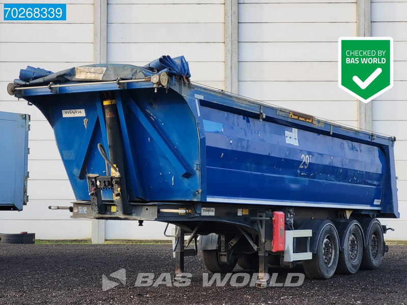 TISVOL A-890150-EAL VR 3 axles 29m3 Liftachse ALU - 덤프 세미 트레일러 : 사진 1 TISVOL A-890150-EAL VR 3 axles 29m3 Liftachse ALU - 덤프 세미 트레일러 : 사진 1