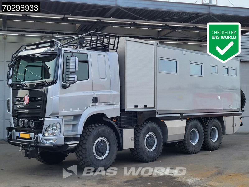 Tatra T158 8X8 NL-Truck 8x8 Off-Grid Camper Hydraulic Winch Generator Retarder Airco Euro 6 - 통합 모터홈 : 사진 1 Tatra T158 8X8 NL-Truck 8x8 Off-Grid Camper Hydraulic Winch Generator Retarder Airco Euro 6 - 통합 모터홈 : 사진 1