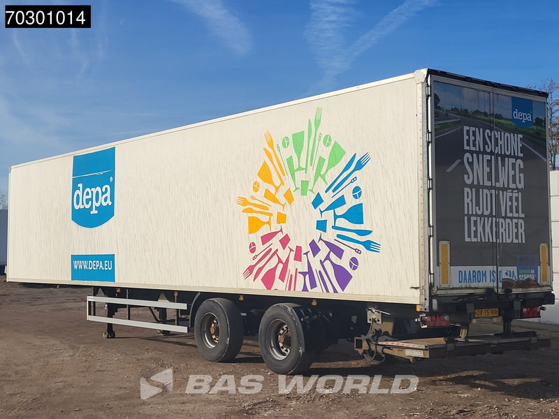 Tracon TO2 Tailgate Steering Axle - 밀폐형 박스 세미 트레일러 : 사진 2 Tracon TO2 Tailgate Steering Axle - 밀폐형 박스 세미 트레일러 : 사진 2