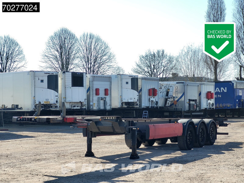 Van Hool 3 axles - 컨테이너 운반 장치/ 스와프 보디 세미 트레일러 : 사진 1 Van Hool 3 axles - 컨테이너 운반 장치/ 스와프 보디 세미 트레일러 : 사진 1
