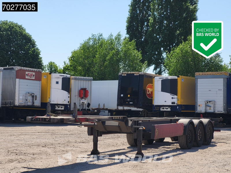 Van Hool 3 axles - 컨테이너 운반 장치/ 스와프 보디 세미 트레일러 : 사진 1 Van Hool 3 axles - 컨테이너 운반 장치/ 스와프 보디 세미 트레일러 : 사진 1