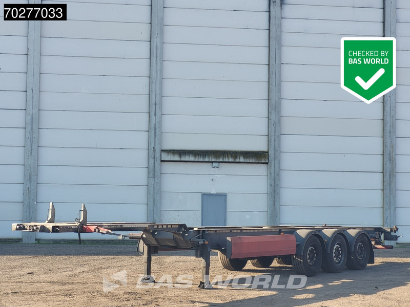 Van Hool 3 axles - 컨테이너 운반 장치/ 스와프 보디 세미 트레일러 : 사진 1 Van Hool 3 axles - 컨테이너 운반 장치/ 스와프 보디 세미 트레일러 : 사진 1