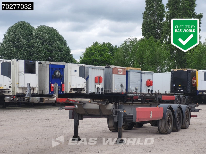 Van Hool 3 axles - 컨테이너 운반 장치/ 스와프 보디 세미 트레일러 : 사진 1 Van Hool 3 axles - 컨테이너 운반 장치/ 스와프 보디 세미 트레일러 : 사진 1