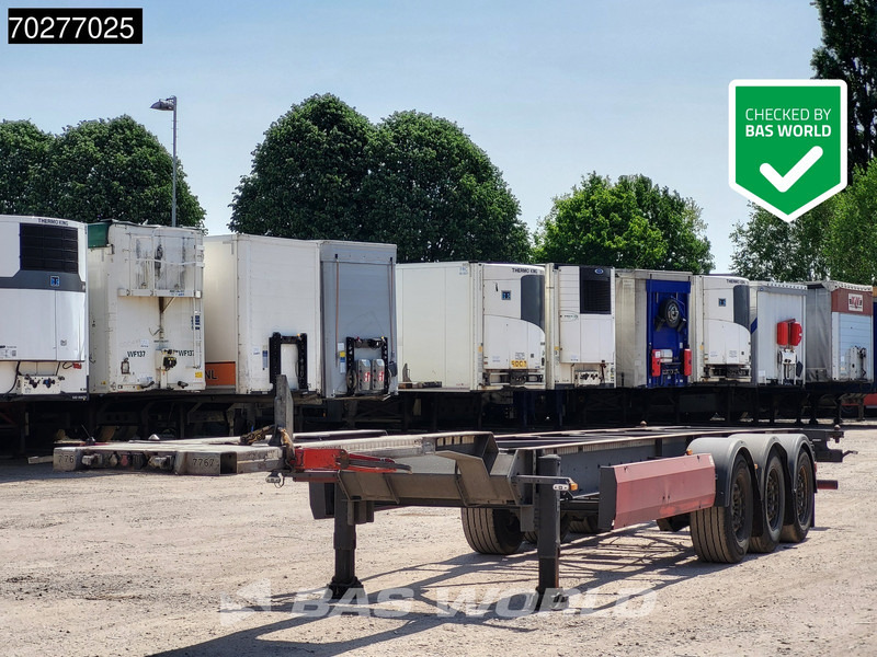Van Hool 3 axles - 컨테이너 운반 장치/ 스와프 보디 세미 트레일러 : 사진 1 Van Hool 3 axles - 컨테이너 운반 장치/ 스와프 보디 세미 트레일러 : 사진 1