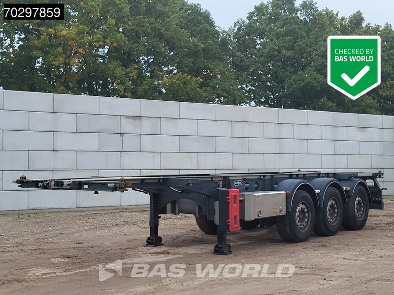 Van Hool A3C002 30ft 20ft Liftachse ADR 4x twistlock - 컨테이너 운반 장치/ 스와프 보디 세미 트레일러 : 사진 1 Van Hool A3C002 30ft 20ft Liftachse ADR 4x twistlock - 컨테이너 운반 장치/ 스와프 보디 세미 트레일러 : 사진 1