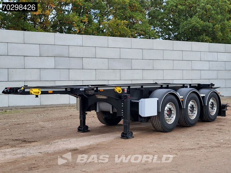 Van Hool FS3444-10 AK u2 3 axles ADR Liftachse 20ft - 컨테이너 운반 장치/ 스와프 보디 세미 트레일러 : 사진 2 Van Hool FS3444-10 AK u2 3 axles ADR Liftachse 20ft - 컨테이너 운반 장치/ 스와프 보디 세미 트레일러 : 사진 2