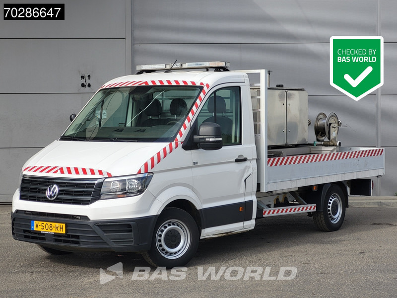 Volkswagen Crafter 177pk Automaat Open Laadbak Reinigingswagen Trekhaak Airco Cruise Euro6 Pritsche Pickup Open Box Hogedrukspuit Waterpomp A/C Tow - 플랫베드 밴 : 사진 1 Volkswagen Crafter 177pk Automaat Open Laadbak Reinigingswagen Trekhaak Airco Cruise Euro6 Pritsche Pickup Open Box Hogedrukspuit Waterpomp A/C Tow - 플랫베드 밴 : 사진 1