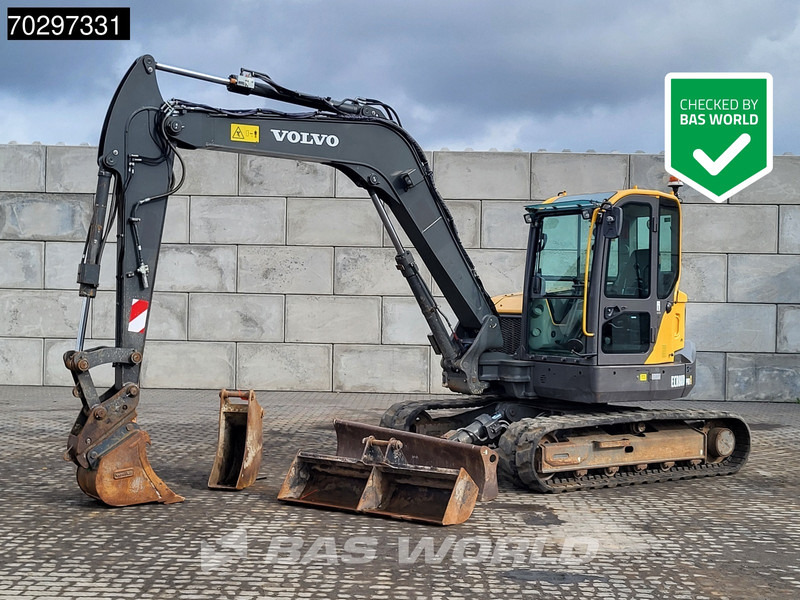 Volvo ECR88 D A/C - 3 BUCKETS - 미니 굴삭기 : 사진 1 Volvo ECR88 D A/C - 3 BUCKETS - 미니 굴삭기 : 사진 1