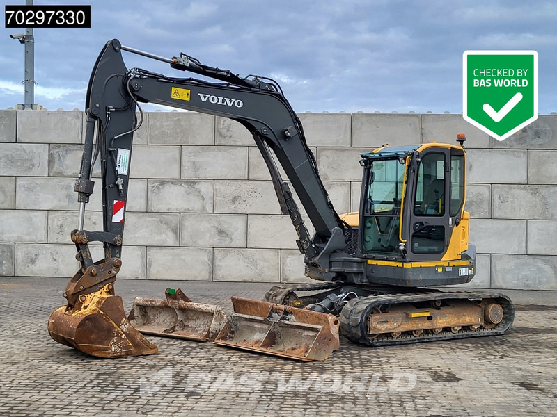 Volvo ECR88 D A/C - 3 BUCKETS - 미니 굴삭기 : 사진 1 Volvo ECR88 D A/C - 3 BUCKETS - 미니 굴삭기 : 사진 1