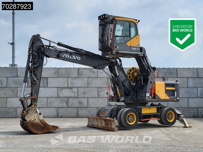 Volvo EW220 E - 휠 굴삭기 : 사진 1 Volvo EW220 E - 휠 굴삭기 : 사진 1