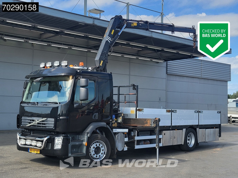 Volvo FE 240 4X2 HMF 760 K2 Kran Crane Remote control Manual Euro 5 - 드롭사이드/ 플랫베드 트럭, 크레인 트럭 : 사진 1 Volvo FE 240 4X2 HMF 760 K2 Kran Crane Remote control Manual Euro 5 - 드롭사이드/ 플랫베드 트럭, 크레인 트럭 : 사진 1