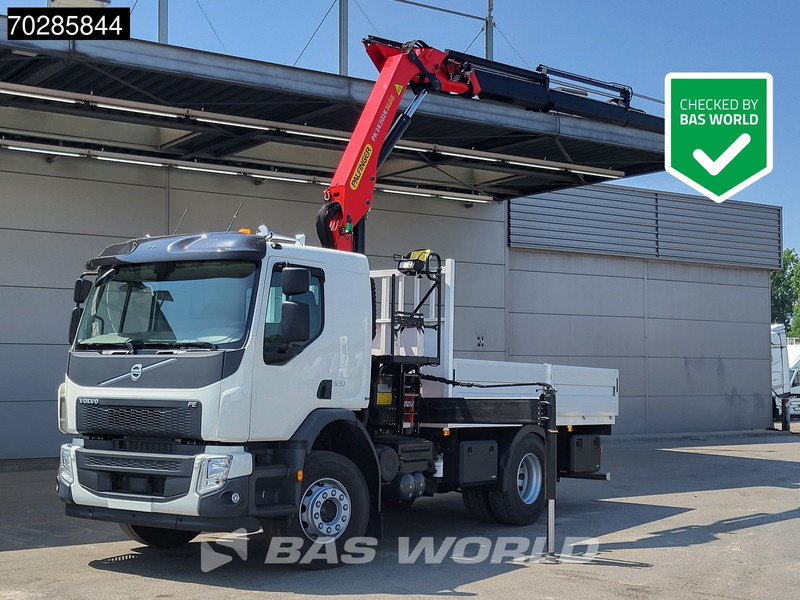 Volvo FE 320 4X2 NEW! Palfinger PK14.501K SLD5 Remote Crane Kran Euro 6 - 드롭사이드/ 플랫베드 트럭, 크레인 트럭 : 사진 1 Volvo FE 320 4X2 NEW! Palfinger PK14.501K SLD5 Remote Crane Kran Euro 6 - 드롭사이드/ 플랫베드 트럭, 크레인 트럭 : 사진 1