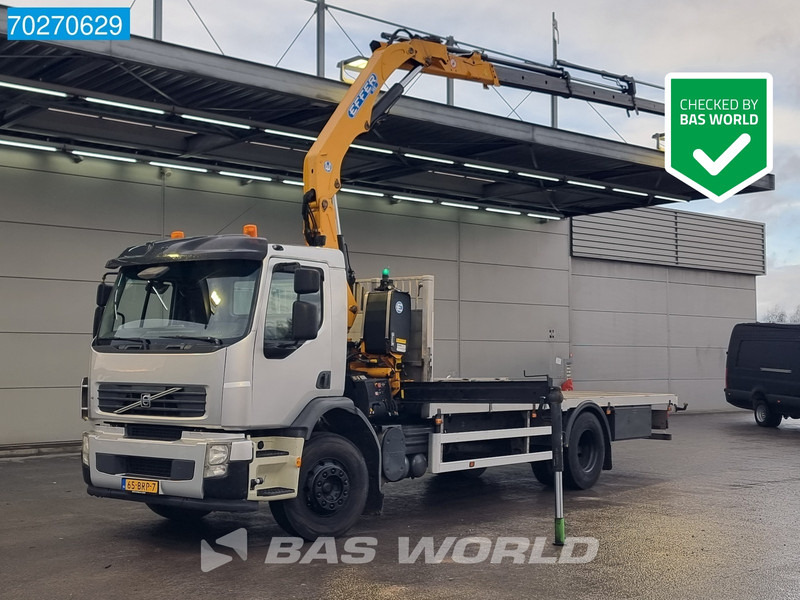 Volvo FE 320 4X2 NL-Truck Manual Effer 145 3S Crane Remote Euro 4 - 드롭사이드/ 플랫베드 트럭, 크레인 트럭 : 사진 1 Volvo FE 320 4X2 NL-Truck Manual Effer 145 3S Crane Remote Euro 4 - 드롭사이드/ 플랫베드 트럭, 크레인 트럭 : 사진 1